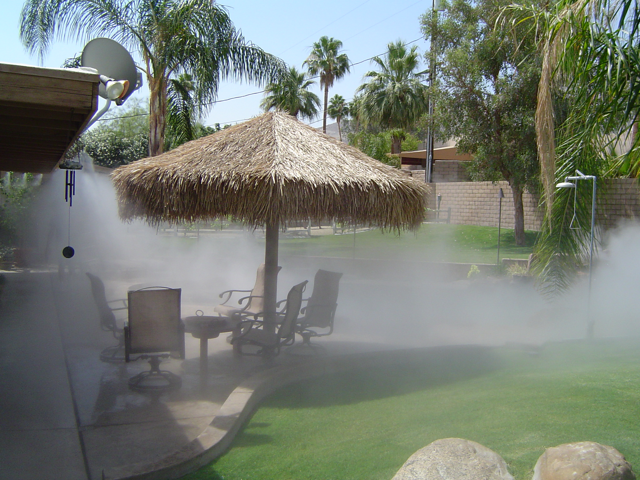 residential misting for home